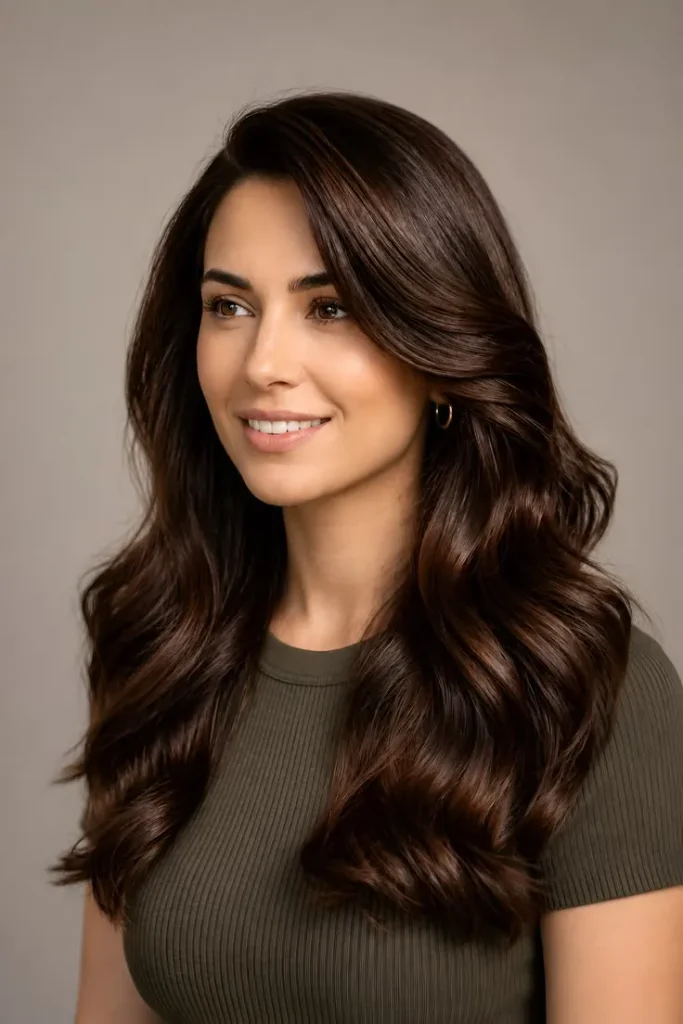 Rich Chocolate Brown Hair