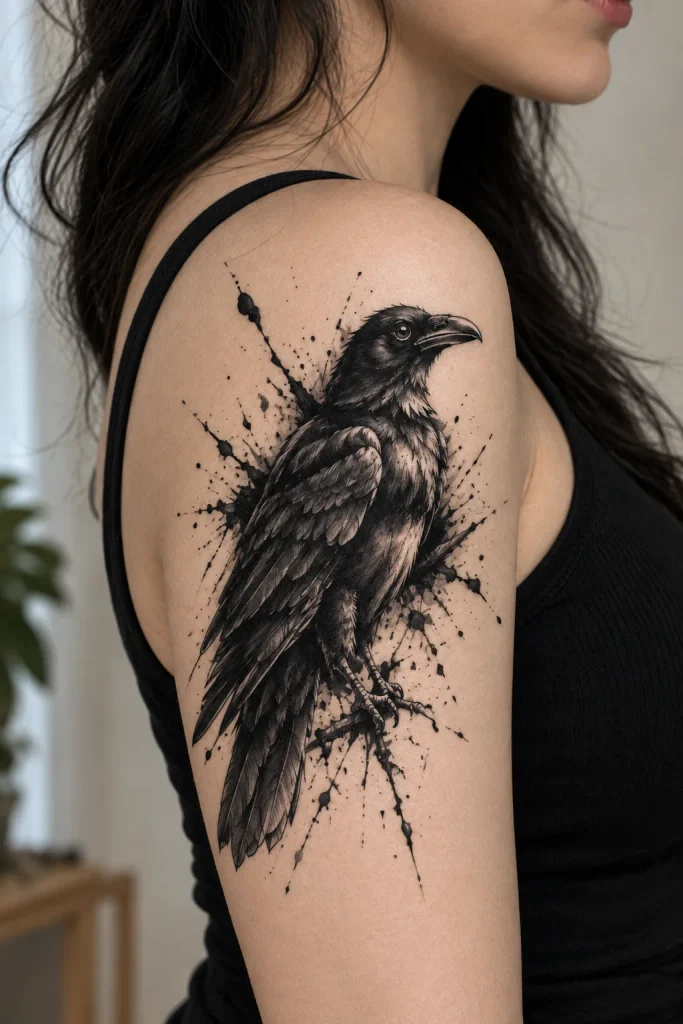 Raven Tattoo