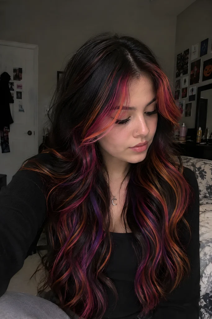 Halloween Hair Color Ideas for Brunettes