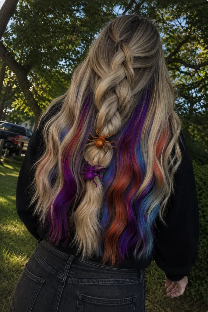 Halloween Hair Color Ideas for Long Hair