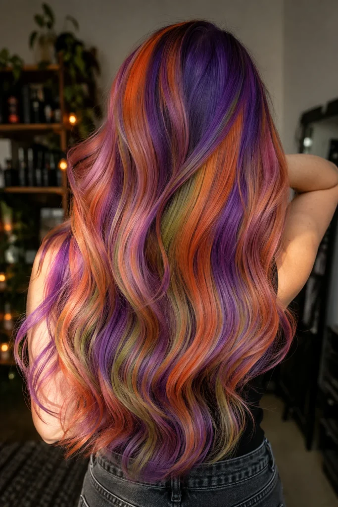 Pastel Halloween Hair Colors
