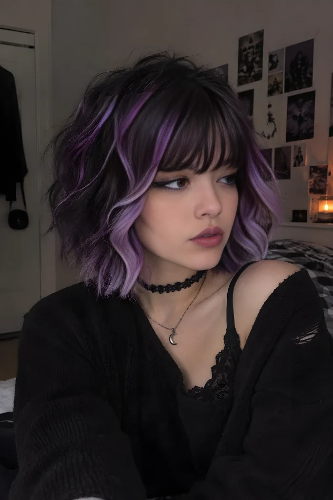 Short Halloween Hair Color Ideas