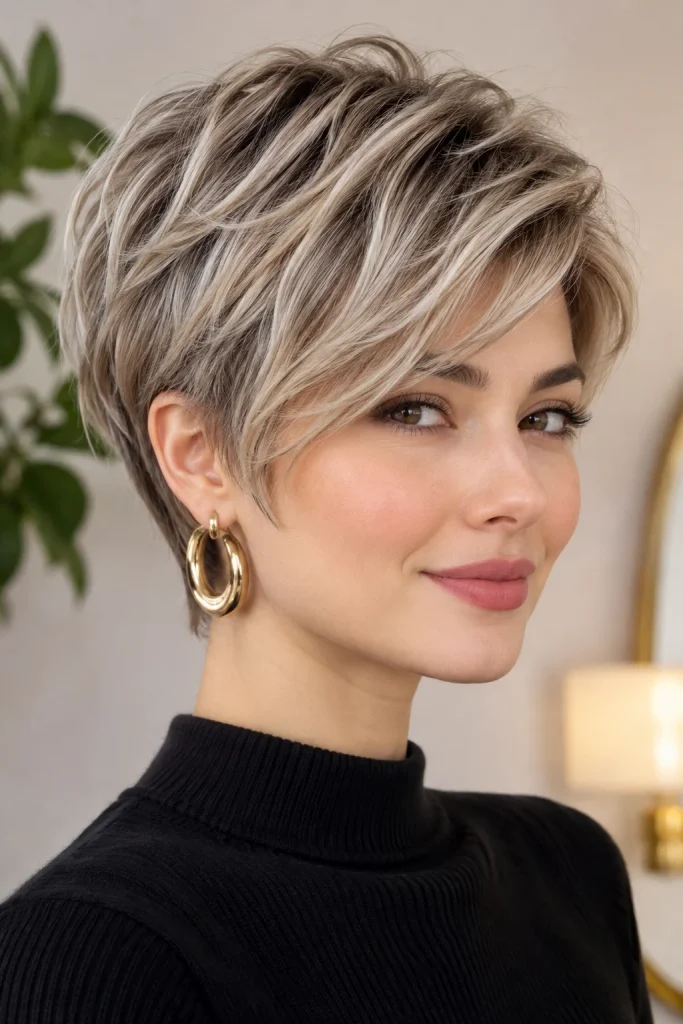 Soft Classic Pixie Cut hair