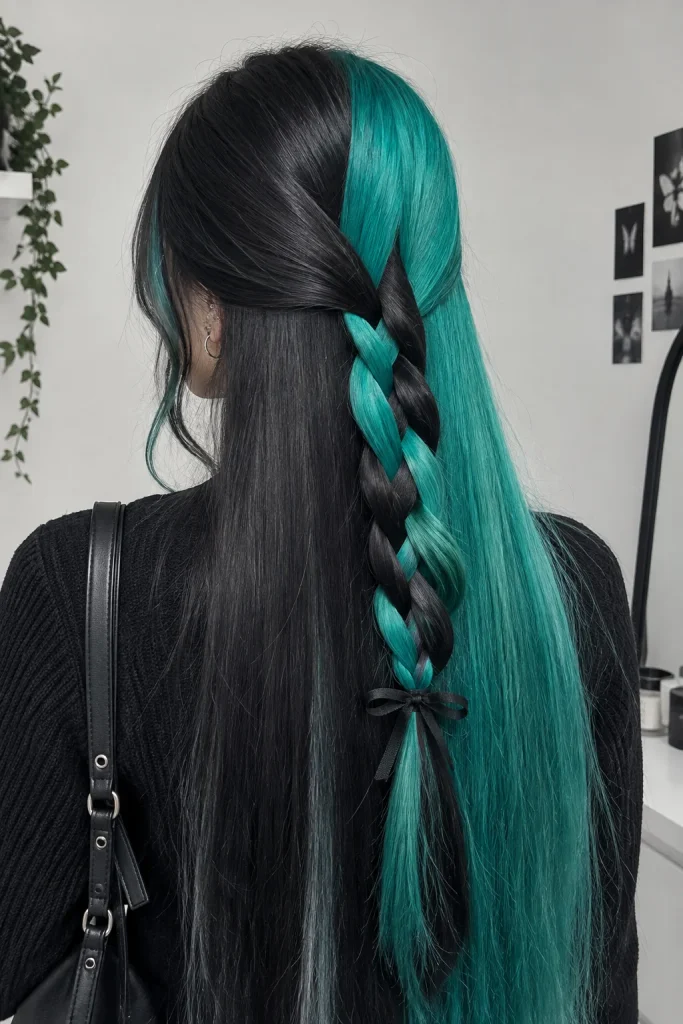 Two-Tone Split Dye